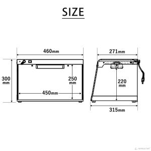 ホットショーケース 業務用 背面オープン PR...の詳細画像1