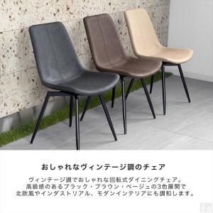 ダイニングチェア 回転式 1脚 SCT-21 ...の詳細画像2