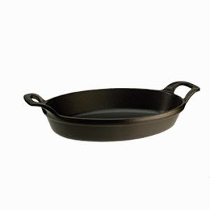 ストウブ staub オーバルスタッカブルディッシュ 21cm 黒 40509-391