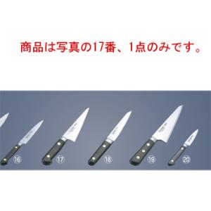ミソノ スウェーデン鋼 ツバ付 骨スキ角型 No.145 16.5cm : 厨房用品