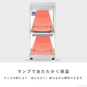 ホットショーケース 業務用 2段 背面オープン...の詳細画像3