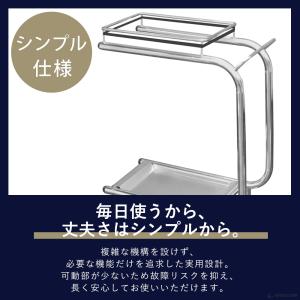 ゴミ箱 キャスター付き 業務用 ステンレス製 ...の詳細画像2