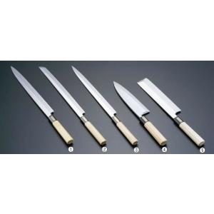 正本 本霞・玉白鋼 柳刃刺身庖刀 KS0436【代引き不可】【送料無料