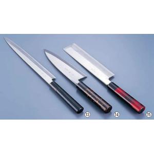 堺實光 上作(白鋼ニ号)刺身包丁(柳刃)先丸 24cm 10527 : 厨房用品 安吉