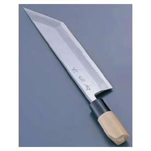 堺菊守 和包丁 銀3 鎌型薄刃(関西型) 180mm【送料無料】 : 厨房用品
