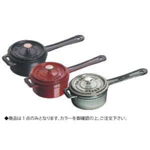 ストウブ ミニ ソースパン 10cm グレー 1241018 : 厨房用品 安吉 ストウブ ミニ ソースパン 10cm グレー 1241018 : 厨房用品 安吉