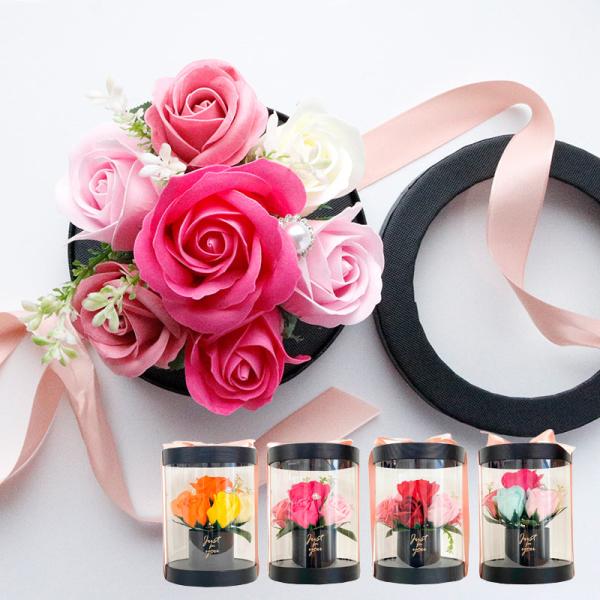 ソープフラワー 入浴剤 フラワーソープ バスフラワー 誕生日 女性 プレゼント ソープ フラワー ギ...