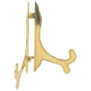 イーゼルスタンド 卓上 真鍮 ゴールド 84411 皿立て アンティーク調