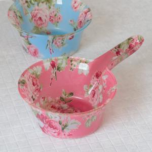 手桶 風呂 アクリル 湯桶 風呂桶 手おけ おしゃれ 薔薇柄