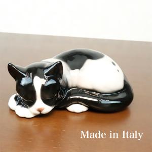 置物 犬 パグ オブジェ 動物 イタリア製 陶磁器 41066 置き物 おしゃれ