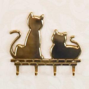 ネコ 置物 動物 オブジェ 猫 ねこ イタリア製 陶磁器 41168 置き物