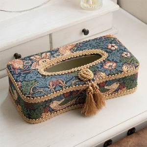 ジェニファーテイラー ボックス 2個セット いちご泥棒 収納ボックス