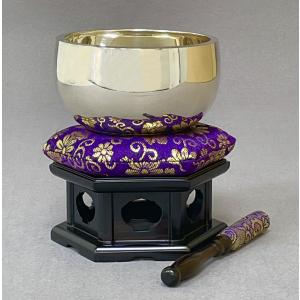 銀925製りん 4.0寸(口径12cm) 日本製 鳴物・仏具・供養