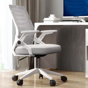 パソコンチェア オフィスチェア 学習椅子 人間工学設計 通気性 メッシュチェア 事務椅子 デスクチェア 跳ね上げ式アームレスト 360度回転