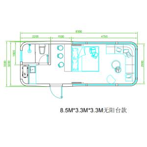 移動仮設住宅 移動民泊 移動住宅(送料別途相談)の詳細画像1
