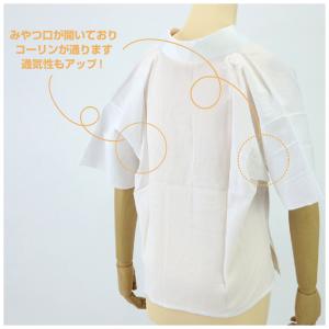 半衿付き 半襦袢 夏用 冬用 綿100% 肌着...の詳細画像4