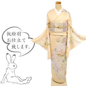 平和屋着物∴夏物　浴衣　舞桜跳兎　金彩　綿　逸品　CAAY4640ng 平和屋着物∴夏物 浴衣 舞桜跳兎 金彩 綿 逸品 CAAY4640ng : 平和屋