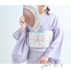 洗える着物 阿波しじら 《反物/お仕立て》無地...の詳細画像1