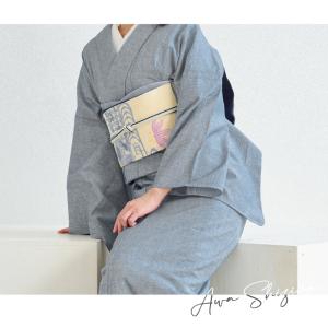 洗える着物 阿波しじら 《反物/お仕立て》無地...の詳細画像2