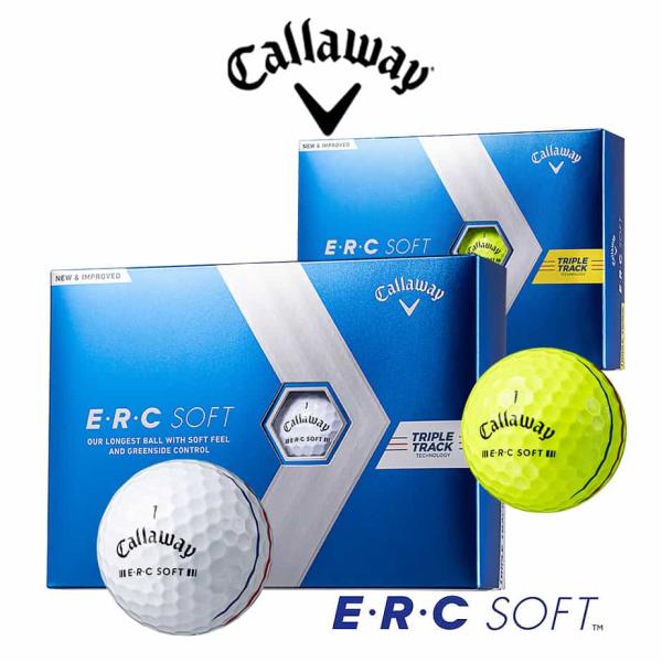 Callaway 2023 E・R・C SOFT[E・R・C ソフト] (1ダース：12球) [キャ...