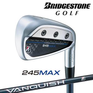 ブリヂストン245MAXアイアンセット5本VANQUISH S カーボンシャフト BRIDGESTONE GOLF ゴルフ 245MAX アイアン セット #7〜#9,P1,P2 5本