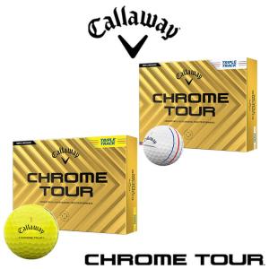 【あす楽対応】Callaway [キャロウェイ] 2024 CHROME TOUR [クロム ツアー]  トリプル・トラック ボール (1ダース：12球)【2024年モデル】｜yatogolf