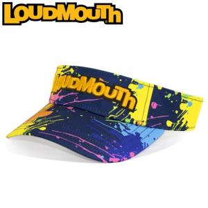 【あすつく対応】 LOUDMOUTH [ラウドマウス] Blasterpiece [ブラスターピース] ユニセックス バイザー 769928-188｜yatogolf