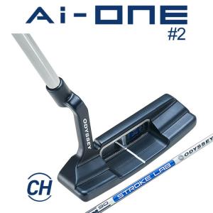 オデッセイ AI-ONE #2パター STROKE LAB 90 スチールシャフト パター Odyssey エーアイワン Ai-ONE Pistolグリップ 右用 ゴルフ 日本正規品｜yatogolf