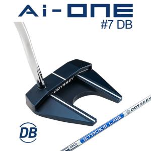 オデッセイ AI-ONE #7 DBパター STROKE LAB 90 スチールシャフト パター Odyssey エーアイワン Ai-ONE Pistolグリップ 右用 ゴルフ 日本正規品｜yatogolf