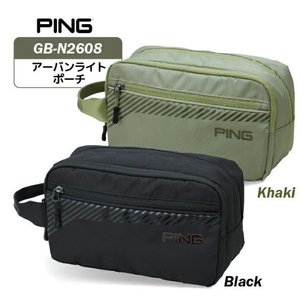 ピン GB-N2608 アーバンライトポーチ39049 PING GOLF 軽量ラウンドポーチ 20...