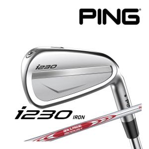 カスタム ピン PING i230 アイアン6本セット (5l?9l、PW)  右用 N.S.PRO MODUS3 TOUR 105 スチールシャフト [i230 Iron] 日本正規品｜yatogolf