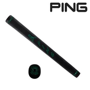 ピン PP58 ミッドサイズ(ブラックグリーン) パターグリップ PLD TR BLK/GRN MIDSIZE 36508-05 87g ゴルフ用品 PING｜yatogolf