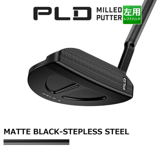 ピン PLD MILLED OSLO 4 MATTE BLACK Putter ピーエルディー ミル...