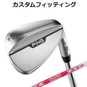 【カスタムフィッティング】ピン  S159 CHROME  WEDGE N.S.PRO MODUS 3 TOUR 120 スチールシャフト メンズ 右用 クローム ウェッジ ゴルフ 日本正規品 PING｜yatogolf