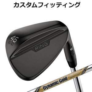 【カスタムフィッティング】ピン  S159 MIDNIGHT  WEDGE Dynamic Gold. EX TOUR ISSUE スチールシャフト メンズ 右用 ゴルフ 日本正規品 PING｜yatogolf