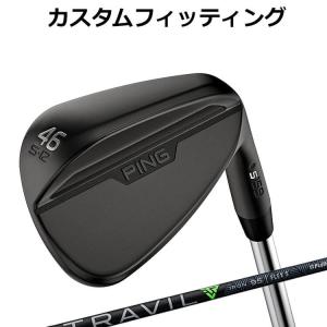 【カスタムフィッティング】ピン  S159 MIDNIGHT  WEDGE TRAVIL IRON カーボンシャフト メンズ 右用 ミッドナイト ウェッジ ゴルフ 日本正規品 PING｜yatogolf