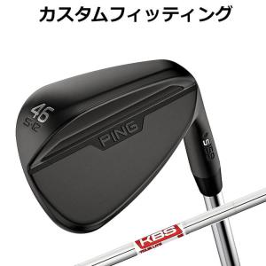 【カスタムフィッティング】ピン  S159 MIDNIGHT  WEDGE KBS TOUR LITE スチールシャフト メンズ 右用 ミッドナイト ウェッジ ゴルフ 日本正規品 PING｜yatogolf