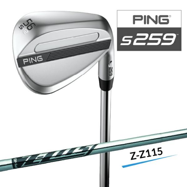 PING S259 ハイドロパールクロームウェッジ Z-Z115 ピン スチールシャフト メンズ 右...