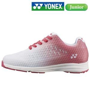 【新品】YONEX スパイクレス⭐︎パワークッションゴルフシューズ24㎝キラキラ付 YONEX（ヨネックス） パワークッションエアラスジュニア ゴルフ