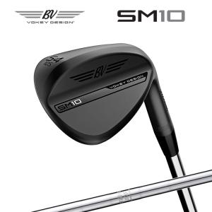 タイトリスト VOKEY DESIGN SM10 ウェッジ ジェットブラック 右用 BV105 スチールシャフト 日本正規品 2024 Titleist Jet Black｜yatogolf