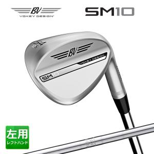 タイトリスト VOKEY DESIGN SM10 ウェッジ ツアークローム 左用 BV105 スチールシャフト 日本正規品 2024 Titleist TOUR CHROME｜yatogolf