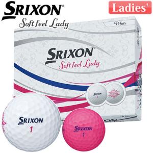 DUNLOP [ダンロップ] レディース SRIXON [スリクソン] SOFT FEEL LADY ゴルフ ボール (1ダース：12球) 【2021年モデル】｜yatogolf