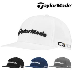 テーラーメイド ツアーフラットビル キャップ メンズ JE807 ゴルフ 帽子 2024年モデル TaylorMade｜yatogolf