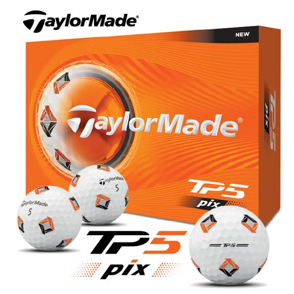 【即納可能】テーラーメイド 2026 TP5 Pix ゴルフボール 1ダース(12球) Taylor...