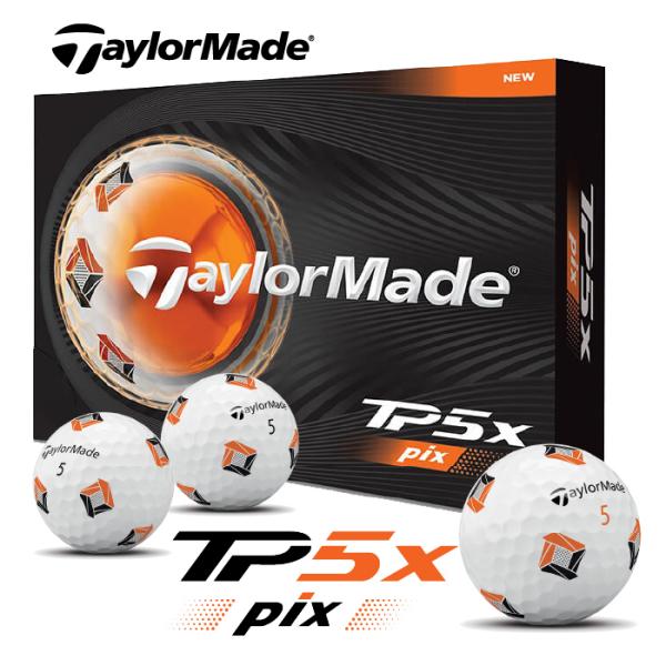 【即納可能】テーラーメイド 2026 TP5x Pix ゴルフボール 1ダース(12球) Taylo...
