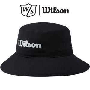 ウィルソン レインバケットハット メンズ WSRC-2355 防水 ゴルフ用品 2023年モデル WILSON｜yatogolf