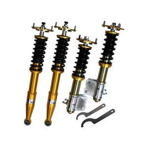 【送料無料】RACING GEAR RG DAMPER ZX トヨタ クレスタ 2WD JZX100用 前後ピロボールアッパーマウント仕様 PT006P｜yatoh2