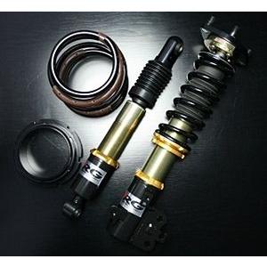 【送料無料】RACING GEAR HS DAMPER ミツビシ ランサーエボリューション 5 4WD CP9A用 フロントピロアッパー仕様 HS-MI02S｜yatoh2