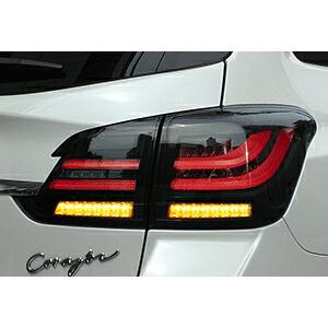 CORAZON LED TAIL LAMP SEQUENTIAL PREMIUM BLACK スバル...