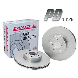 DIXCEL BRAKE DISC ROTOR PD Type リア アバルト 595 ツーリズモ/...